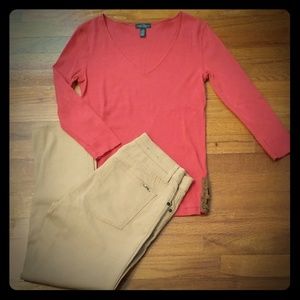 LRL Laurens Co. 3/4 sleeves Top